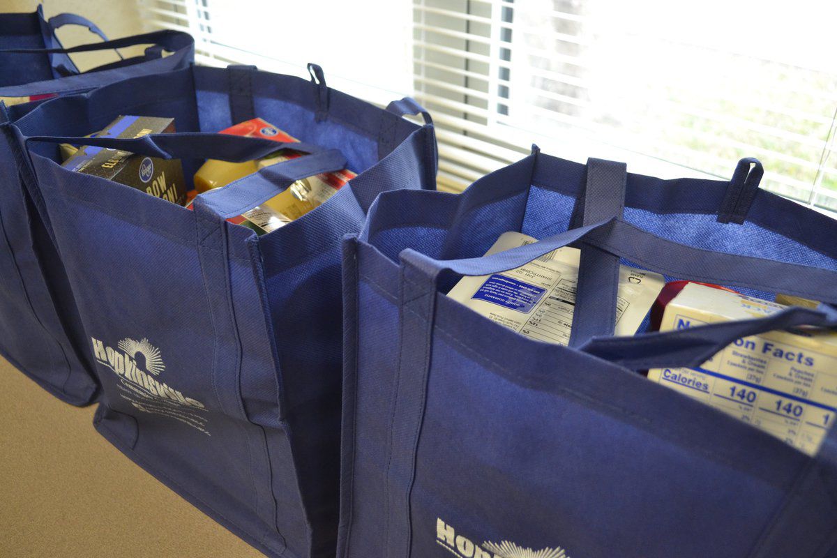 HCC launches on-campus food pantry for students in Room 212 Kroger stocks cabinets, donates $1,500